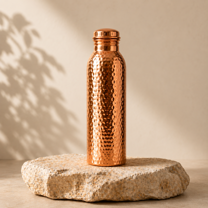 Trinkflasche aus reinem Kupfer